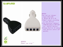 4 port usb car charger-BD585A