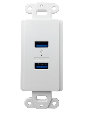 dual usb wall outlet-SP-765