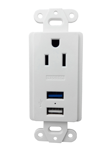 dual usb power outlet-SP-763